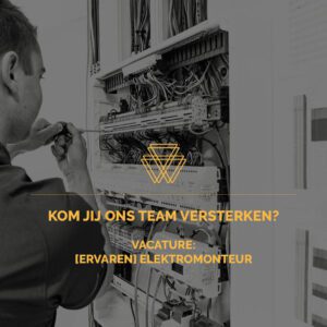 vacature elektromonteur domotica